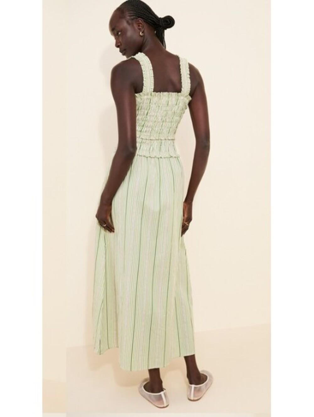 hill house home-The Azalea Stripe Maxi Nap Dress XS